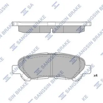 Тормозні (гальмівні) колодки Hi-Q SP2136