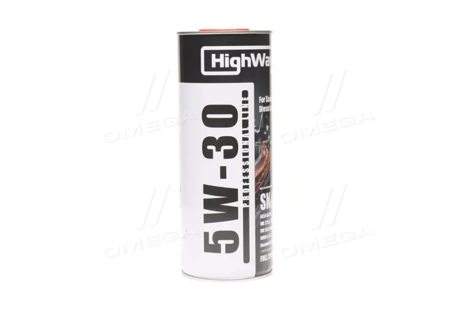 Олива моторн. 5W-30 SN/CF (Канистра 1л) highway 10116