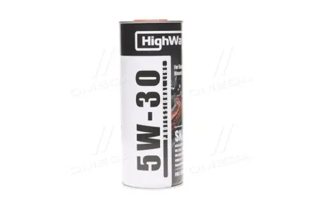 Олива моторн. 5W-30 SN/CF (Канистра 1л) highway 10116