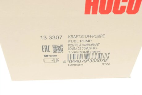 BMW Электро-бензонасос 0.5 Bar E39 2.0d/3.0d 96- hitachi 133307
