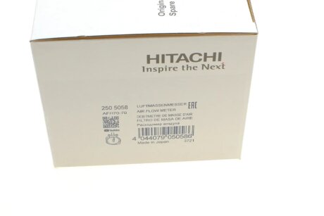 Вимірювач маси повітря hitachi 2505058