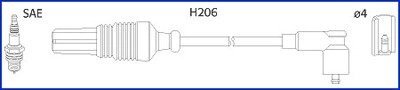 Высоковольтные провода для свечей зажигания hitachi 134497