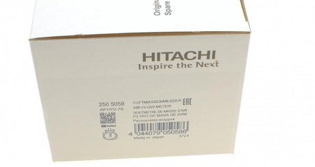 Вимірювач маси повітря hitachi 2505058