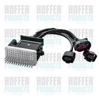 Блок управління вентилятором пічки hoffer H73240167