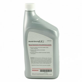 Масло мінеральне трансмісійне MTF 1 литр honda 087989031