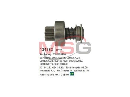 Бендикс CARGO hs cargo 134282