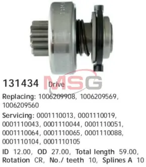 Бендикс HS Cargo 131434