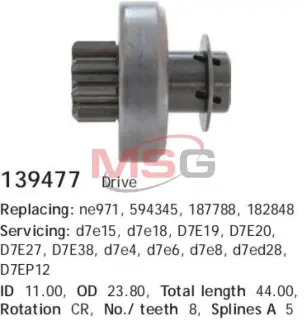 Бендикс HS cargo 139477