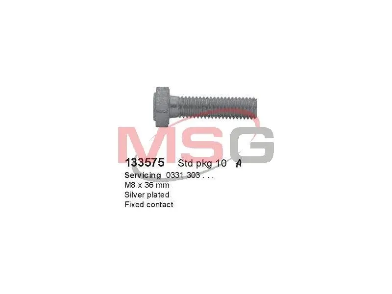 Болт з шестигранною головкою HS Cargo 133575 (фото 1)