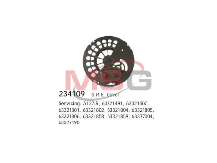Кришка генератора HS cargo 234109