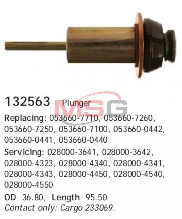 Тормозные колодки HS cargo 132563