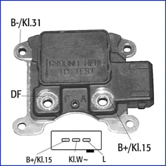 FORD Регулятор напряжения Mondeo HUCO 130040