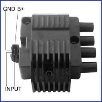OPEL котушка запалювання Astra F/G,Corsa A/B,Vectra A/B HUCO 138430