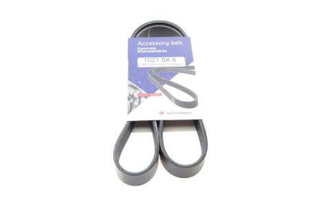 Ремінь (поліклиновий) hutchinson 1027SK6