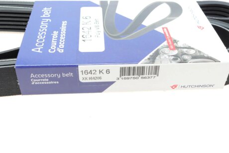 Ремінь (поліклиновий) hutchinson 1642K6