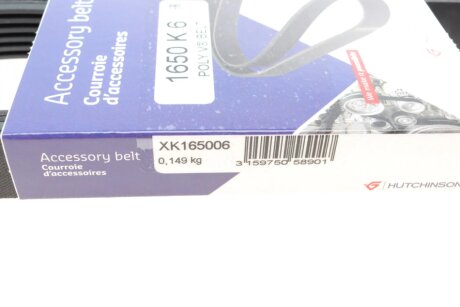 Ремінь (поліклиновий) hutchinson 1650K6