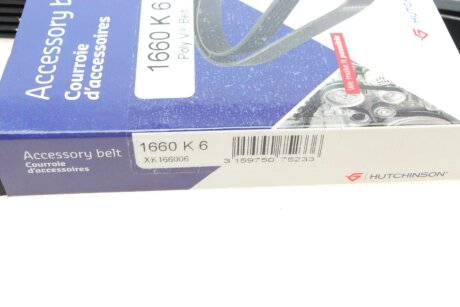 Ремінь (поліклиновий) hutchinson 1660K6