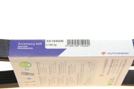 Ремінь (поліклиновий) hutchinson 1940K6