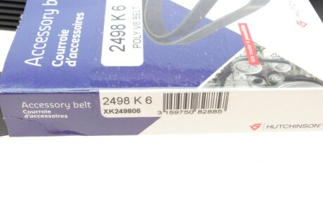 Ремінь (поліклиновий) hutchinson 2498K6