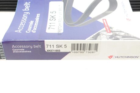Ремінь (поліклиновий) hutchinson 711SK5