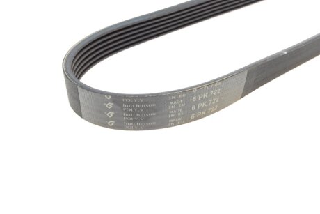 Ремінь (поліклиновий) hutchinson 722K6