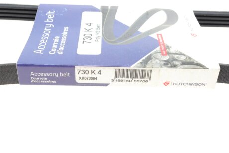 Ремінь (поліклиновий) hutchinson 730K4