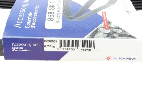 Ремiнь клиновий hutchinson 868SK5
