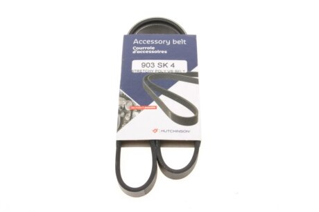 Приводной ремень генератора hutchinson 903SK4