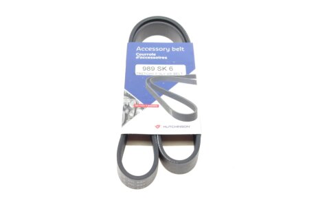 Ремiнь клиновий hutchinson 989SK6