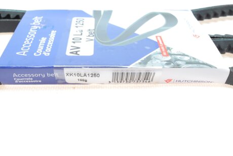 Привідний ремінь генератора hutchinson AV10La1250