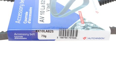 Приводной ремень генератора hutchinson AV10LA825