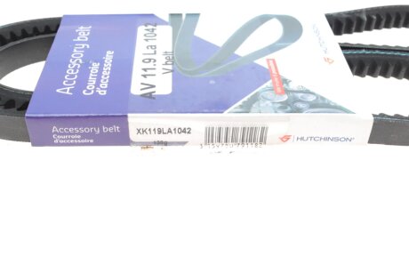 Приводной ремень генератора hutchinson AV119La1042