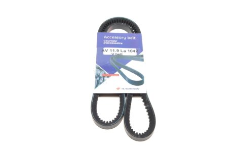 Приводной ремень генератора hutchinson AV119La1042