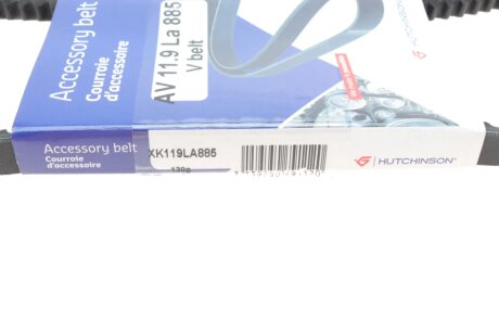 Ремiнь клиновий hutchinson AV119LA885