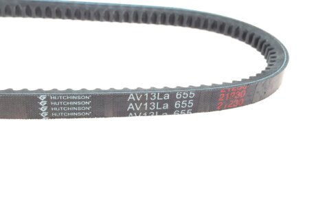 Приводной ремень генератора hutchinson AV13La655