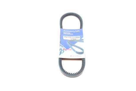 Приводной ремень генератора hutchinson AV13La655 на Митсубиси Лансер