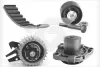 Помпа води + комплект ремня ГРМ hutchinson KH411WP72