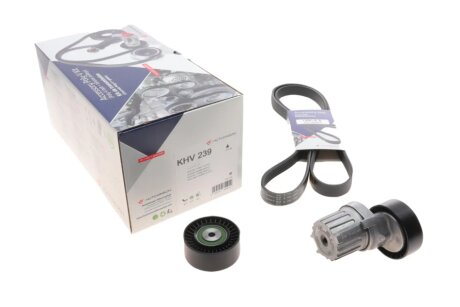 Комплект ремня hutchinson KHV239 на Ауди А6 с6