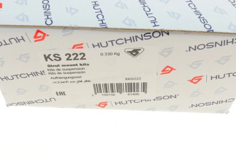 Подушка амортизатора hutchinson KS222