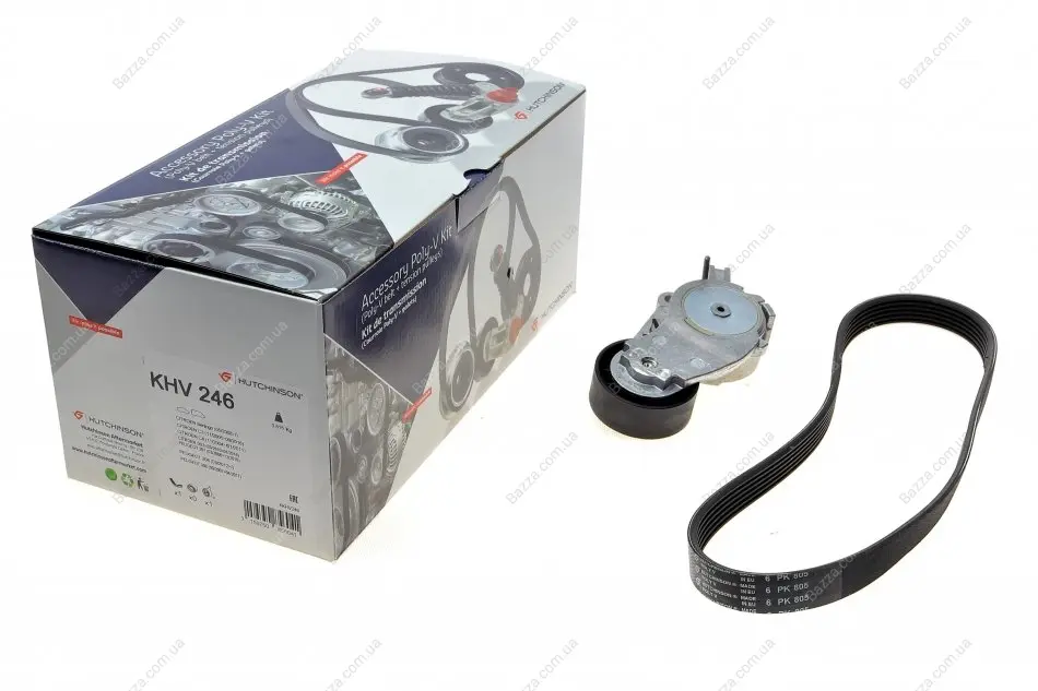 Комплект ремня hutchinson KHV 246