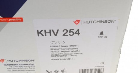 Комплект ремня hutchinson KHV254