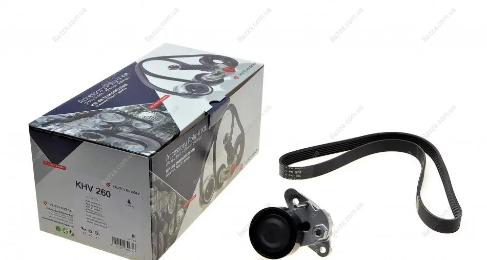 Комплект ремня Hutchinson KHV 260 (фото 1)