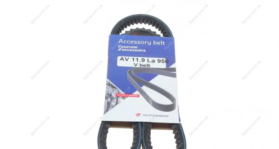 Пасок клиновидний 11,9X950 hutchinson AV119LA950