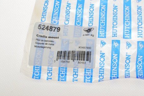 Подушка (опора) двигуна hutchinson 524879