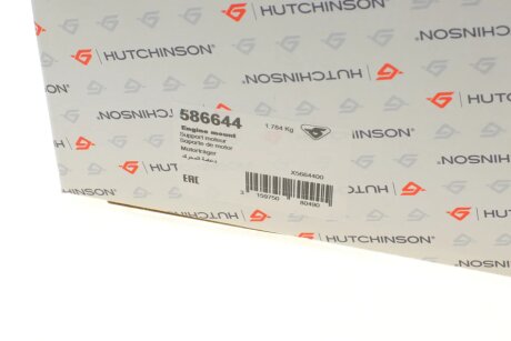 Подушка (опора) двигуна hutchinson 586644