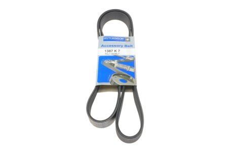 Привідний ремінь генератора hutchinson 1387K7 на Хонда Стрим