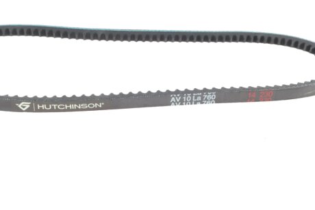 Приводной ремень генератора hutchinson AV10LA760