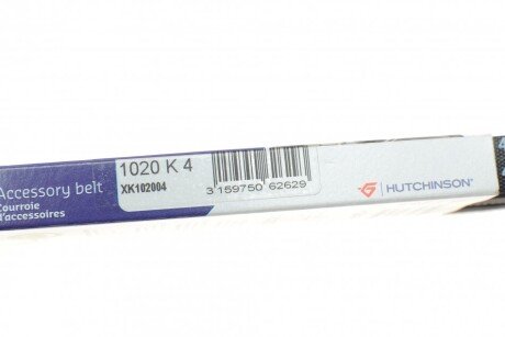 Приводной ремень генератора hutchinson 1020K4