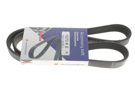 Приводной ремень генератора hutchinson 1070K6