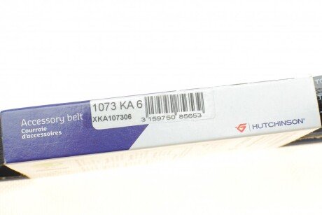 Приводной ремень генератора hutchinson 1073KA6